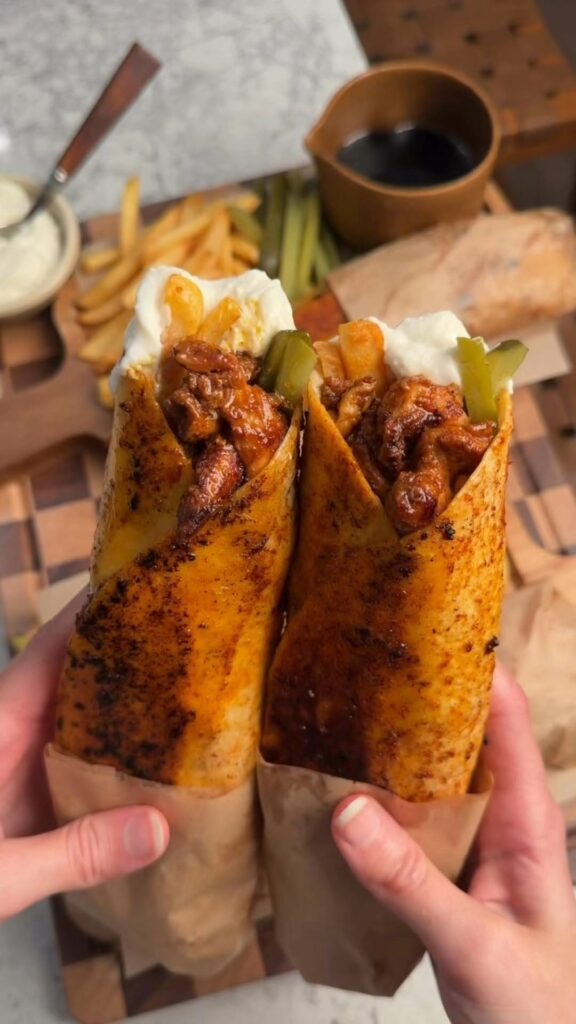 crispy chicken shawarma recipe