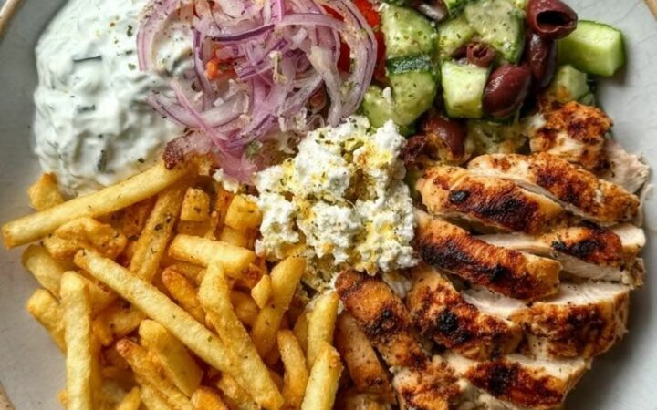 greek chicken plate recipe