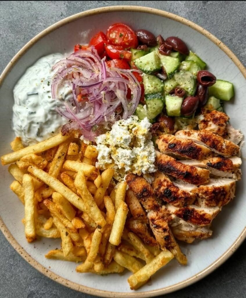 greek chicken plate recipe