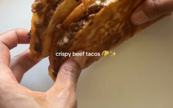 crispy beef tacos recipe