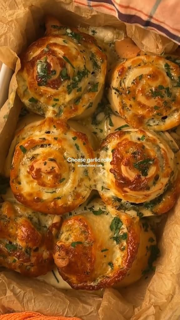 cheese garlic rolls recipe