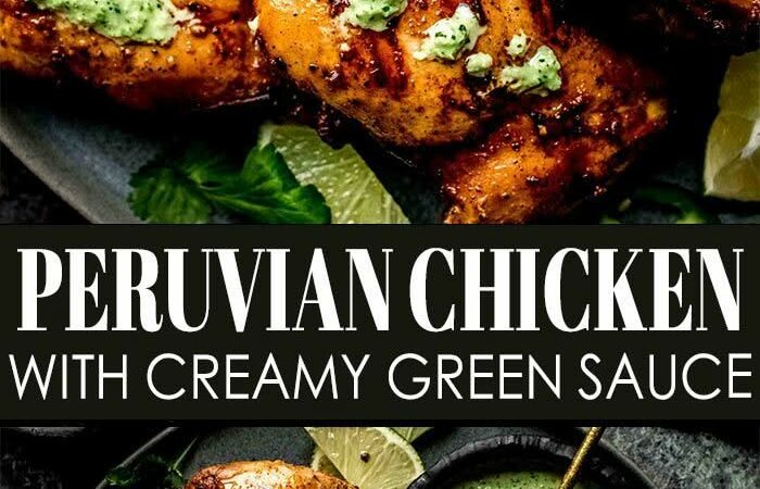 peruvian chicken with green sauce recipe